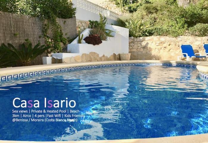 Charming Villa In Montemar With Private, Heated Pool And Sea Views Benissa Exterior foto