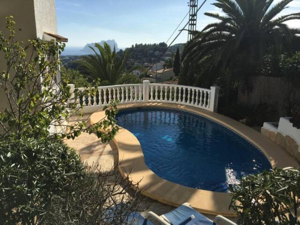 Charming Villa In Montemar With Private, Heated Pool And Sea Views Benissa Exterior foto