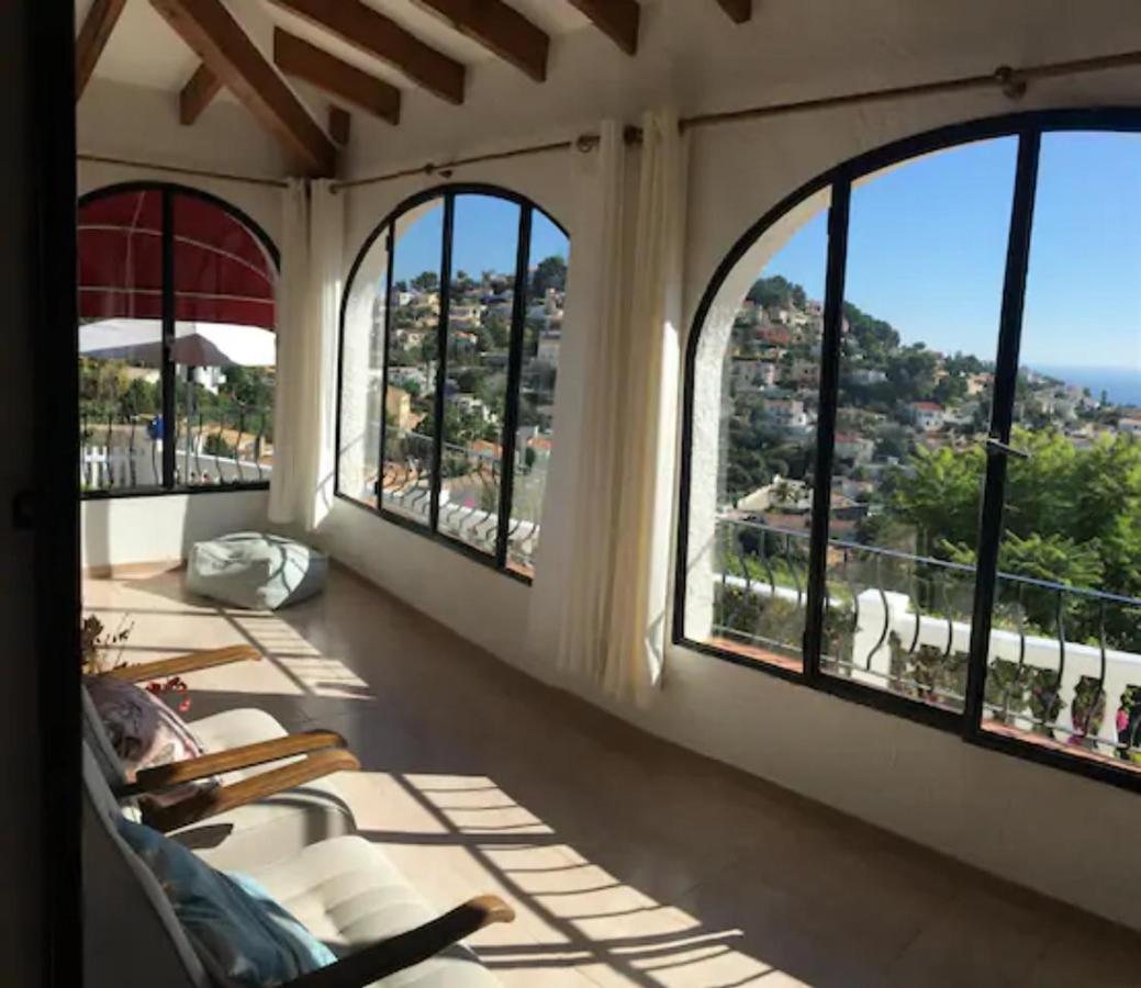 Charming Villa In Montemar With Private, Heated Pool And Sea Views Benissa Exterior foto
