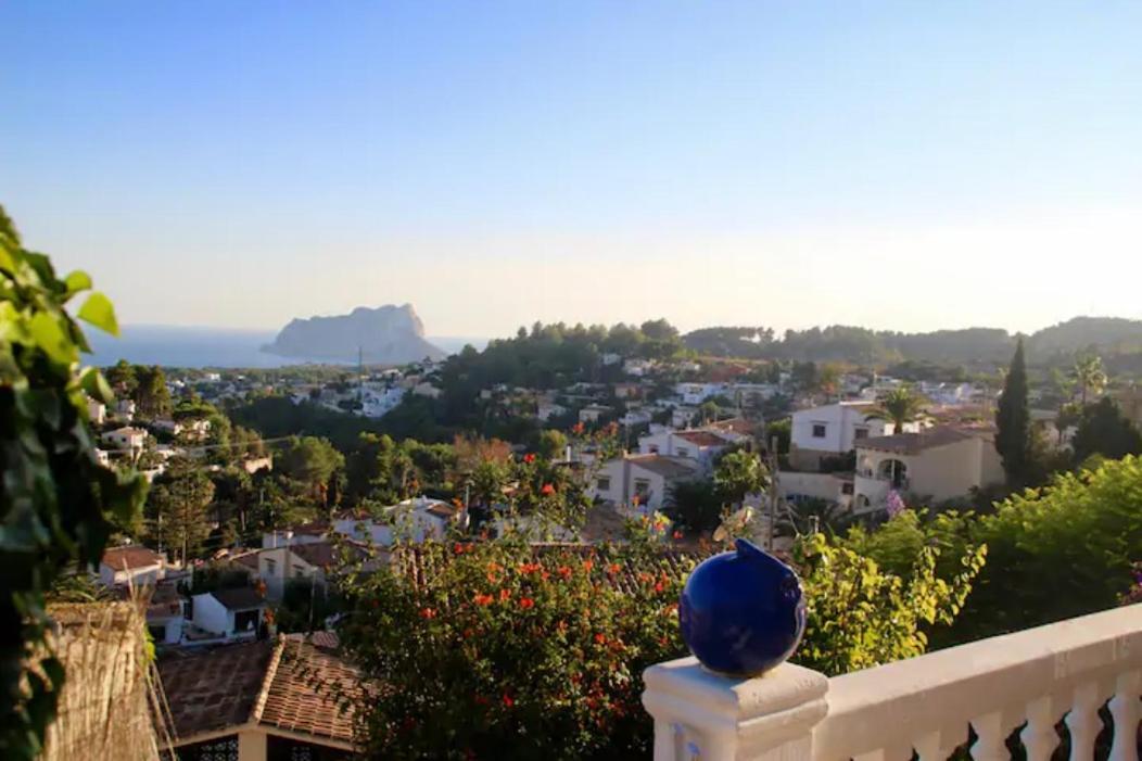 Charming Villa In Montemar With Private, Heated Pool And Sea Views Benissa Exterior foto